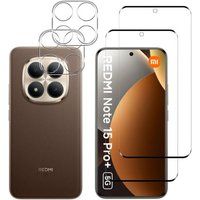 Phonillico® Verre Trempé pour Xiaomi Redmi Note 15 PRO PLUS 5G et Protection Caméra [Pack 2]