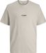 JACK&JONES JJESOHO TEE SS CREW NECK NOOS Heren T-shirts XXXL Katoen Loose Fit Casual Beige