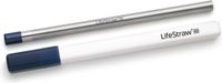 LifeStraw SIP 1 roestvrij stalen waterfilter rietje voor max 1000 liter te gebruiken - Midnight Blue
