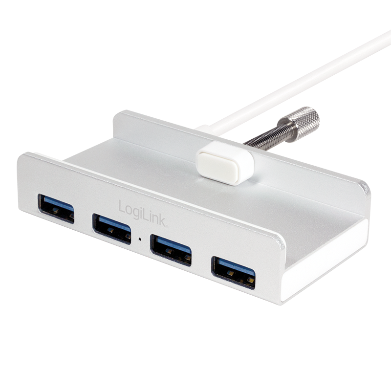 LogiLink UA0300 - USB 3.1 Hub - 4 poorten - Zilver