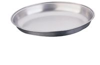 Olympia RVS ovale dekschaal 20cm