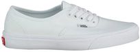 Vans Authentic Chaussures Enfants Blanc EU 36 1/2 Unisexe Baskets Basses Polyester