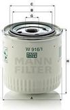 MANN FILTER Oliefilter W916 / 1