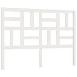 VidaXL Hoofdbord 126x4x104 cm massief grenenhout wit
