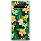 ERT GROUP Telefoonhoes voor Samsung S10 5G origineel en officieel gelicentieerd Babaco patroon Fruits and Flowers 019 optimaal aangepast aan de vorm van de mobiele telefoon, hoes van TPU
