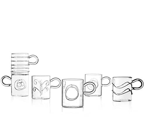 Ichendorf Milano Set van 6 koffiekopjes, collectie Decó - 8032397039952
