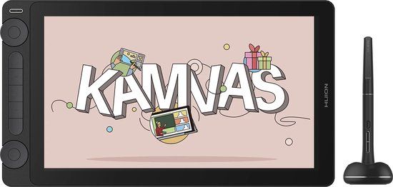Huion Kamvas 13 (Gen 3) Tekentablet - Zwart