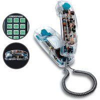 NAFNAF LUMINOPHONE 2 - Telefoon met snoer - transparant