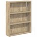 vidaXL Badkamer wandkast Sonoma Eik 40 x 10 x 50 cm Geconstrueerd hout