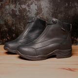 Harry's Horse Leren ruiterschoenen ork & Ride Zwart Unisex Volwassenen Leer Fleece Rubber 38