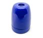 Porselein lamphouder e27 blauw
