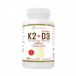 PROGRESS LABS Vitamine K2 200 uq + D3 4000 IU dans huile MCT