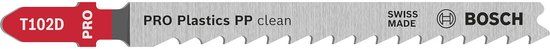 Bosch Accessoires BOSCH - T102D - Zaagblad voor Kunststof - 100 mm - 2 stuks