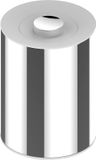 KEUCO PLAN poubelle modèle autoportant, avec couvercle, finition chrome / blanc