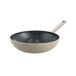 GreenChef Tones Wokpan met Keramische Antiaanbaklaag, 28 cm, Inductiegeschikt, PFAS-Vrij, Ovenbestendig 200 °C, Vaatwasmachinebestendig, Taupe