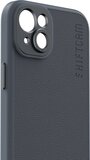 ShiftCam iPhone 15 Plus Case - Antraciet - Vegan Leather - Lens Mount - Hardcase