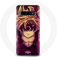 Maniacase Etui voor Samsung Galaxy s10 edge Manga Zeven hoofdzonden Demon