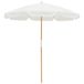 BUSINESS & PLEASURE Parasol Amalfi Blanc Bois lamellé-collé en bois recyclé