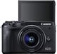 Canon EOS M6 Mark II + EF-M15-45mm + EVF-DC2 kit appareil photo reflex numérique