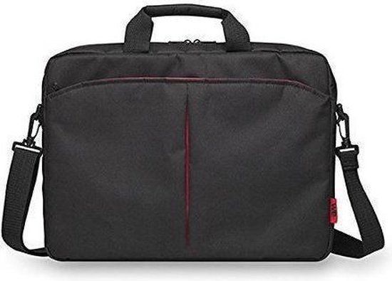 WE Classic notebooktas 39,6 cm (15.6") Documententas Zwart, Rood