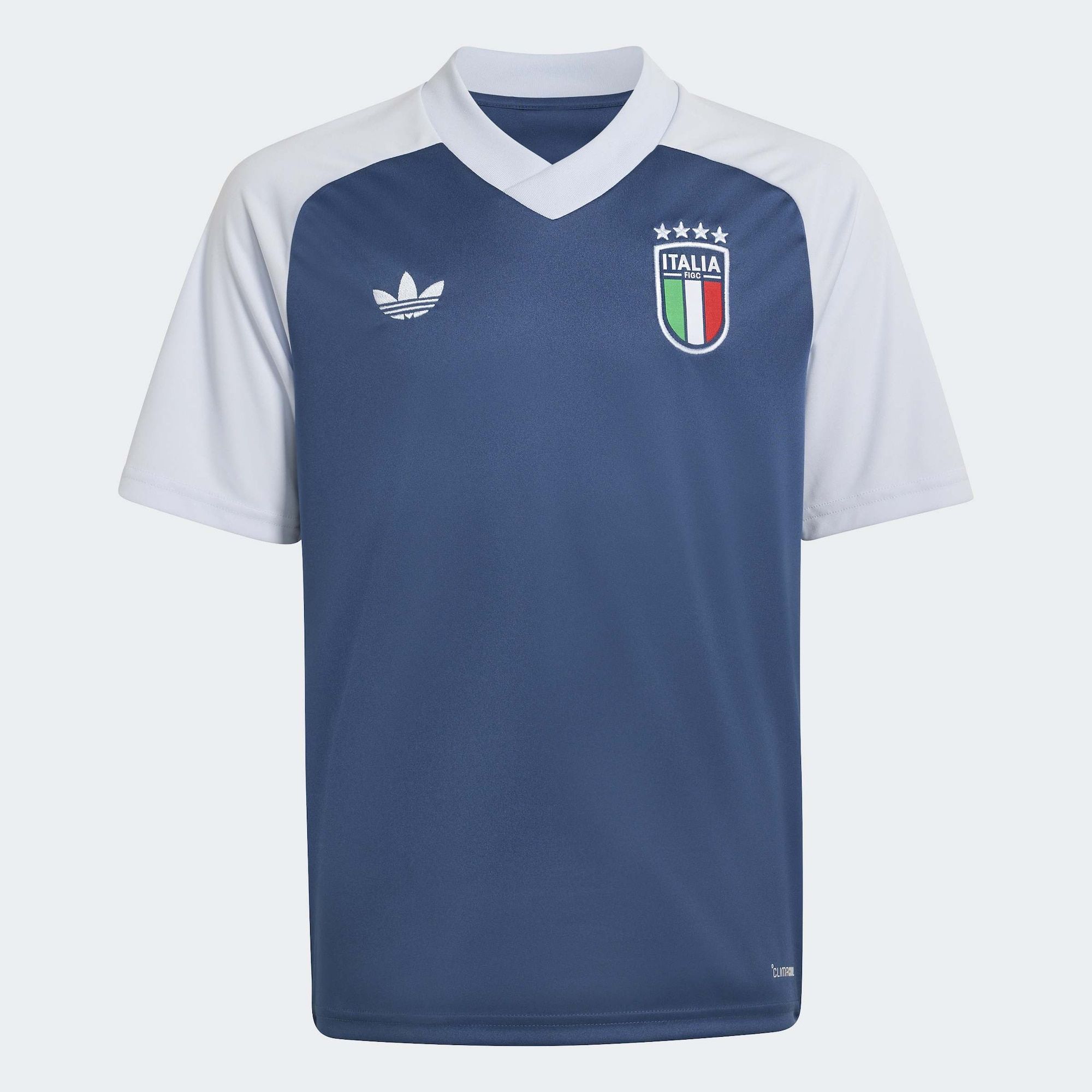 ADIDAS PERFORMANCE Functioneel shirt 'Italy 26 Away Kids Pre-Match' blauw / groen / offwhite