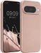 kwmobile metallic telefoonhoesje van TPU - geschikt voor Google Pixel 10 - Flexible case voor smartphone - In metallic roségoud