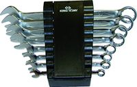 King Tony 1238MR sleutelhanger, metrisch, 8 stuks