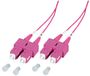 EFB Elektronik O0318.10-1.2 InfiniBand und Glasfaserkabel 10 m 2x SC Violett