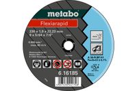 Metabo Flexiarapid 230x1,9x22,23 Inox, doorslijpschijf, recht model