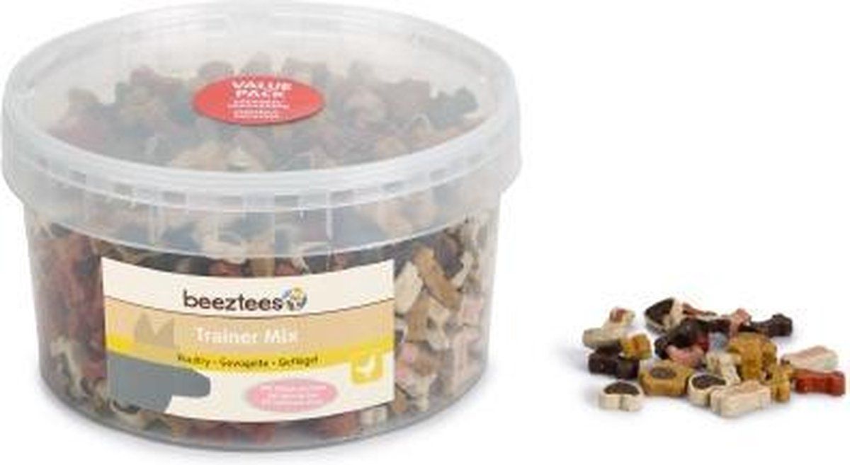 Beeztees Trainer Mix - Hondensnack - Voordeel - 1400 gram