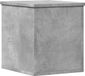 vidaXL Opbergbox Bewerkt Hout Betongrijs 30x35x35 cm