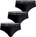 Björn Borg Cotton Stretch brief - heren slips (3-pack) - zwart