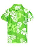 King Kameha Mono_hibiscus_bloemen heren Overhemd