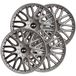 Simoni Racing ORD/13 Set van 4 wieldoppen, universeel, 13 inch