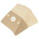vhbw Sacs d'aspirateur compatible avec Rowenta Neo, Soam aspirateur - papier, 22 cm x 16,5 cm, couleur sable