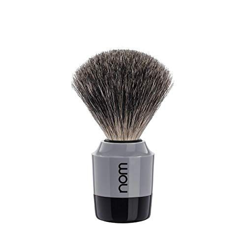 Nom Scheerkwast Pure Badger Grijs - 4028982815821