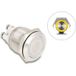 Delock Push Button for Installation 19 mm 4 x Screw Terminal LED yellow