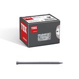 TOX Draadpennen 2,2 x 45 mm met steekkop voor bijna onzichtbare bevestigingen in hout, universele toepassingsmogelijkheid binnen en buiten, blank staal, 400 g in doos, 063100205
