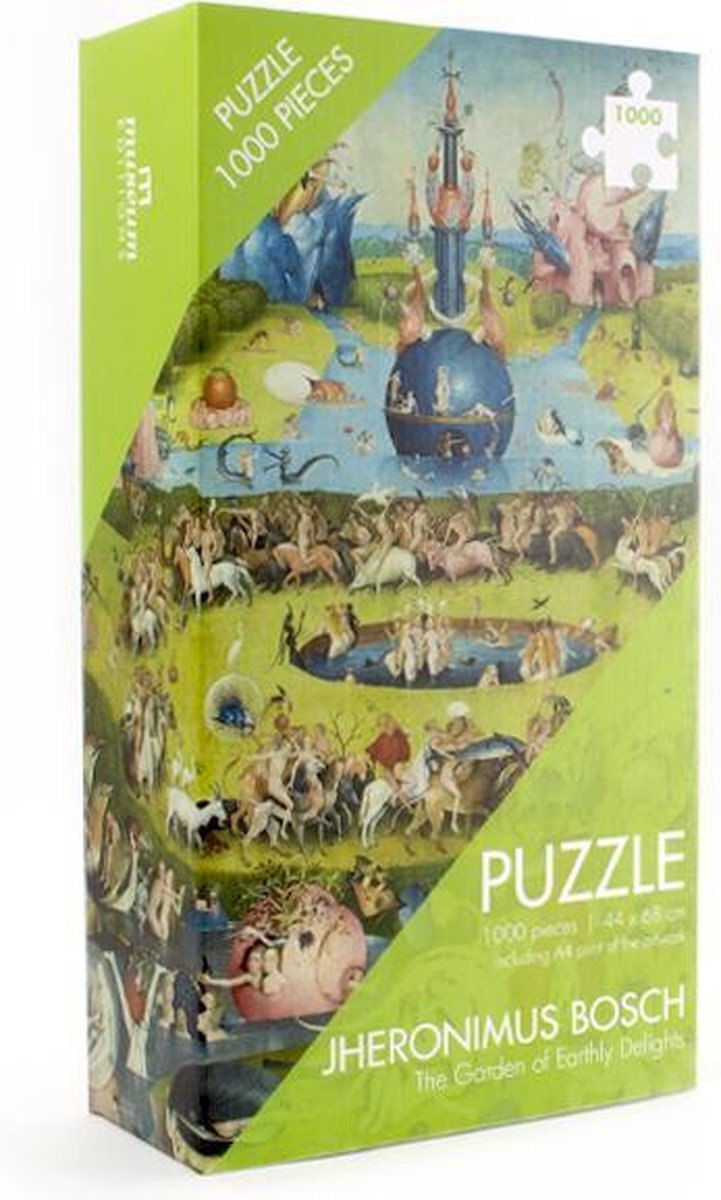 Lanzfeld (museumwebshop.com) Puzzel, 1000 stukjes, Jheronimus Bosch, Tuin der Lusten