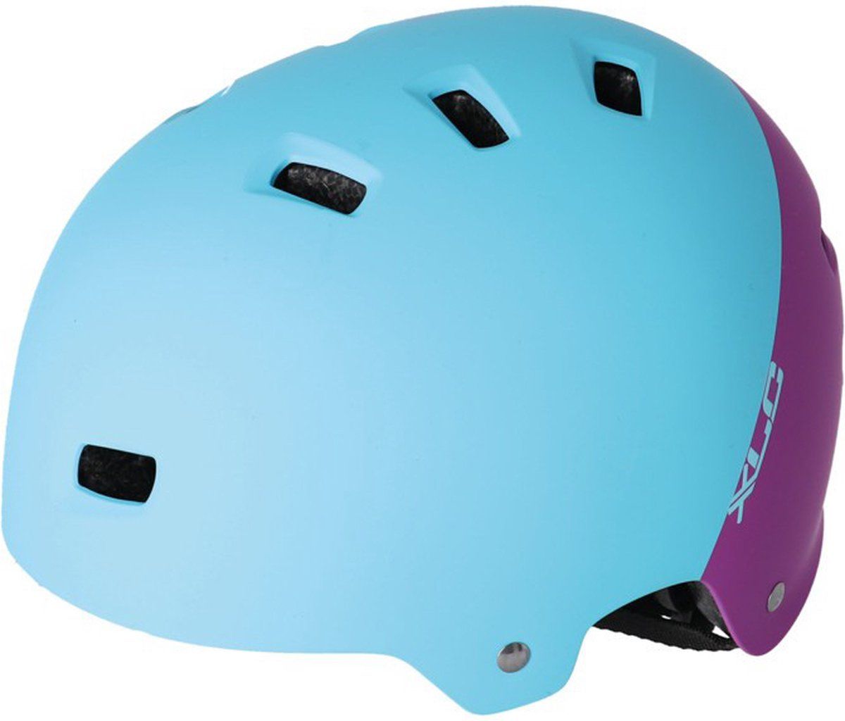 XLC Fietshelm Urban - S/M - Blauw/Paars - BH-C22