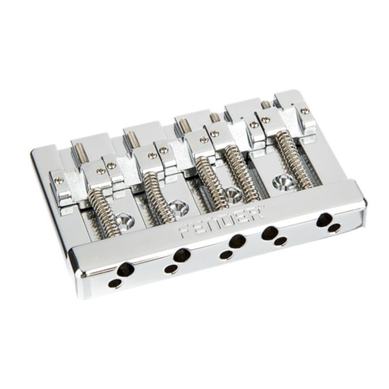 Fender HiMass 5-String Bass Narrow Bridge Assembly - Brass Saddles