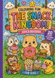 Kawaii Snack Time: Super Cute Food Coloring Book