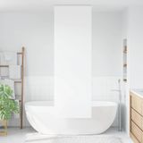 Maison Exclusive - Rideau de douche avec caisse intégrée, dimensions 80x240 cm, largeur du tissu : 76 cm
