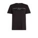 Tommy Hilfiger Dames T-shirt met ronde hals en korte mouwen, Zwart (zwart), L