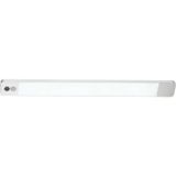 Brilliant Lampe sous meuble 40cm Lampe sous meuble LED LED intégré fixe Label énergétique : D (A - G) Aluminium Blanc neutre