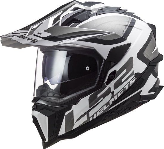 LS2 Helm Explorer Alter MX701 mat zwart / geel maat XS