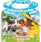 Zwierzęta na wsi. Zadanka & malowanki wodne