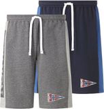 Jan Vanderstorm heren Joggingbroek, Set Van 2 - 52/54 - donkergrijs