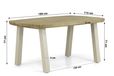 Lifestyle Garden Furniture Lifestyle Falcon/Glasgow dining tuintafel 180 x 115 cm