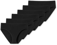 SCHIESSER Slip Set van 6 Zwart Dames 42